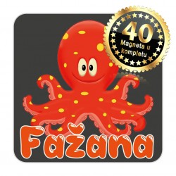 Magneti hobotnica EKO 12 Komplet 40 ili 20 kom  Fažana