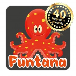 Magneti hobotnica EKO 12 Komplet 40 ili 20 kom  Funtana