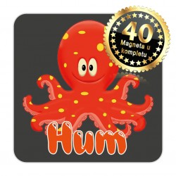 Magneti hobotnica EKO 12 Komplet 40 ili 20 kom  Hum