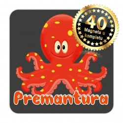 Magneti hobotnica EKO 12 Komplet 40 ili 20 kom  Premantura