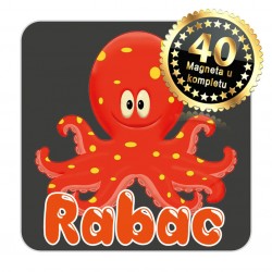 Magneti hobotnica EKO 12 Komplet 40 ili 20 kom  Rabac