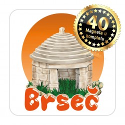 Magneti kažun EKO 13 Komplet 40 ili 20 kom  Brseč