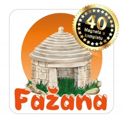 Magneti kažun EKO 13 Komplet 40 ili 20 kom  Fažana