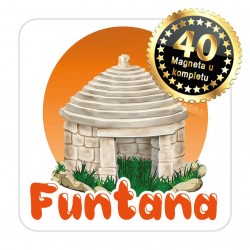 Magneti kažun EKO 13 Komplet 40 ili 20 kom  Funtana