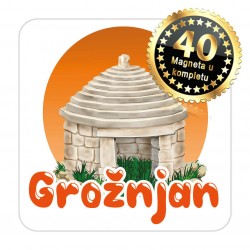 Magneti kažun EKO 13 Komplet 40 ili 20 kom  Grožnjan