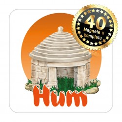 Magneti kažun EKO 13 Komplet 40 ili 20 kom  Hum