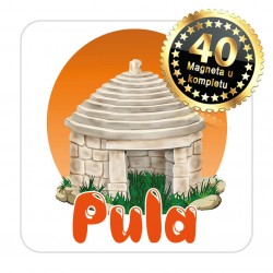 Magneti kažun EKO 13 Komplet 40 ili 20 kom  Pula