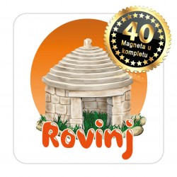 Magneti kažun EKO 13 Komplet 40 ili 20 kom  Rovinj