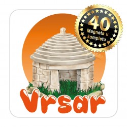 Magneti kažun EKO 13 Komplet 40 ili 20 kom  Vrsar