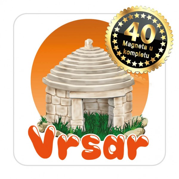 Magneti kažun EKO 13 Komplet 40 ili 20 kom  Vrsar