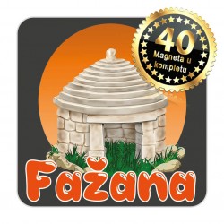 Magneti kažun EKO 14 Komplet 40 ili 20 kom  Fažana