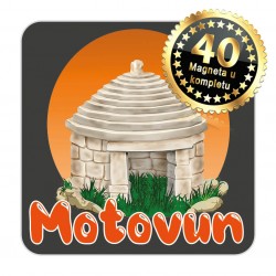 Magneti kažun EKO 14 Komplet 40 ili 20 kom  Motovun