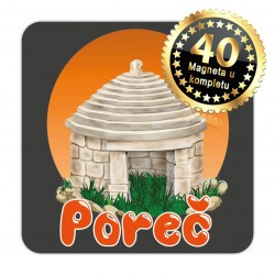 Magneti kažun EKO 14 Komplet 40 ili 20 kom  Poreč