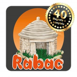 Magneti kažun EKO 14 Komplet 40 ili 20 kom  Rabac