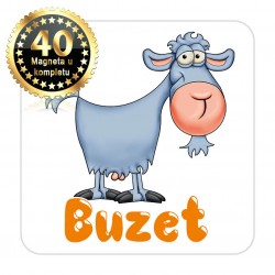 Magneti koza EKO 15 Komplet 40 ili 20 kom  Buzet