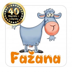 Magneti koza EKO 15 Komplet 40 ili 20 kom  Fažana