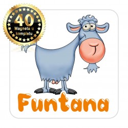 Magneti koza EKO 15 Komplet 40 ili 20 kom  Funtana
