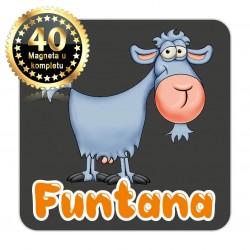 Magneti koza EKO 16 Komplet 40 ili 20 kom  Funtana