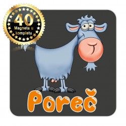 Magneti koza EKO 16 Komplet 40 ili 20 kom  Poreč