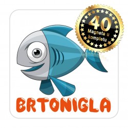 Magneti maslina EKO 19 Komplet 40 ili 20 kom  Brtonigla