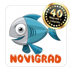 Magneti maslina EKO 19 Komplet 40 ili 20 kom  Novigrad