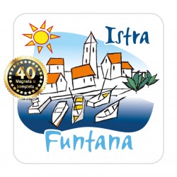 Magneti gradić EKO C 01 W Komplet 40 ili 20 kom  Funtana