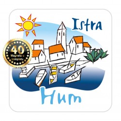 Magneti gradić EKO C 01 W Komplet 40 ili 20 kom  Hum