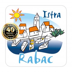 Magneti gradić EKO C 01 W Komplet 40 ili 20 kom  Rabac