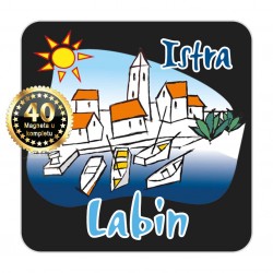 Magneti gradić EKO C 01 B Komplet 40 ili 20 kom  Labin