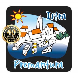 Magneti gradić EKO C 01 B Komplet 40 ili 20 kom  Premantura