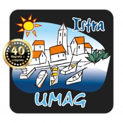 Magneti gradić EKO C 01 B Komplet 40 ili 20 kom  Umag