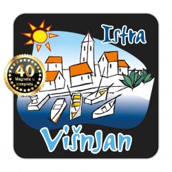 Magneti gradić EKO C 01 B Komplet 40 ili 20 kom  Višnjan