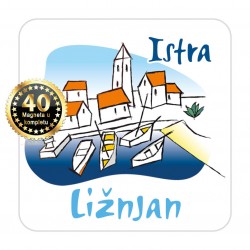 Magneti gradić EKO C 02 W Komplet 40 ili 20 kom  Ližnjan