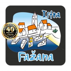 Magneti gradić EKO C 02 B Komplet 40 ili 20 kom  Fažana