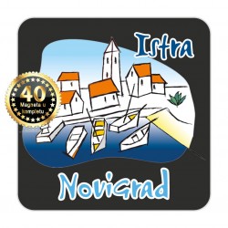 Magneti gradić EKO C 02 B Komplet 40 ili 20 kom  Novigrad