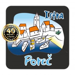 Magneti gradić EKO C 02 B Komplet 40 ili 20 kom  Poreč