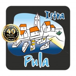 Magneti gradić EKO C 02 B Komplet 40 ili 20 kom  Pula