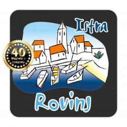 Magneti gradić EKO C 02 B Komplet 40 ili 20 kom  Rovinj