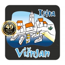 Magneti gradić EKO C 02 B Komplet 40 ili 20 kom  Višnjan