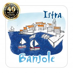Magneti gradić EKO C 03 W Komplet 40 ili 20 kom  Banjole