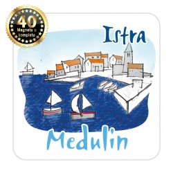 Magneti gradić EKO C 03 W Komplet 40 ili 20 kom  Medulin