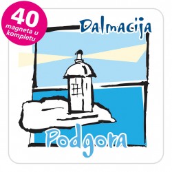 Magneti svjetionik EKO C 17 W Podgora komplet 40 ili 20 kom