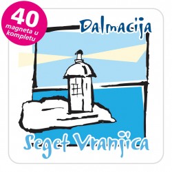 Magneti svjetionik EKO C 17 W Seget Vranjica komplet 40 ili 20 kom