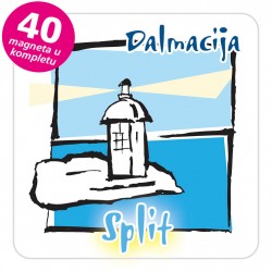 Magneti svjetionik EKO C 17 W Split komplet 40 ili 20 kom