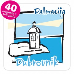 Magneti svjetionik EKO C 17 W Dubrovnik komplet 40 ili 20 kom