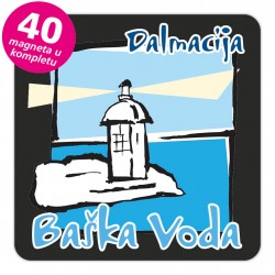 Magneti svjetionik EKO C 17 B Baška Voda komplet 40 ili 20 kom