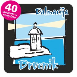 Magneti svjetionik EKO C 17 B Drvenik komplet 40 ili 20 kom