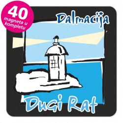 Magneti svjetionik EKO C 17 B Dugi Rat komplet 40 ili 20 kom