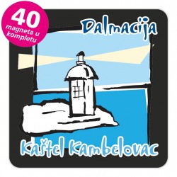 Magneti svjetionik EKO C 17 B Kaštel Kambelovac komplet 40 ili 20 kom