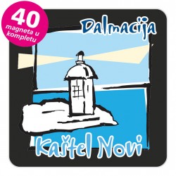 Magneti svjetionik EKO C 17 B Kaštel Novi komplet 40 ili 20 kom